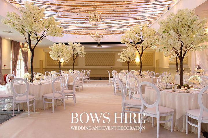 Bannatynes Hotel wedding styled by Bows Hire