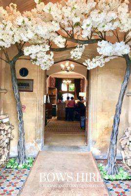 320cm Cream Blossom Canopy Trees for hire, trees by Bows Hire, photo 3