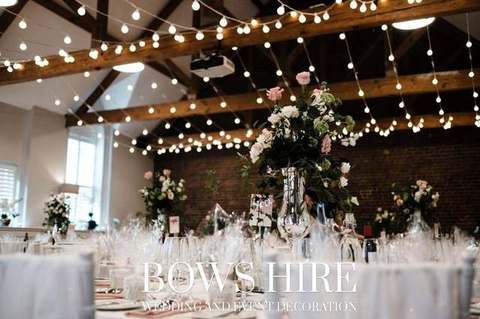 Festoon Lights for hire, lighting by Bows Hire