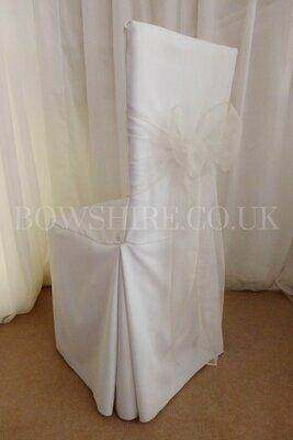Ivory Organza Sash