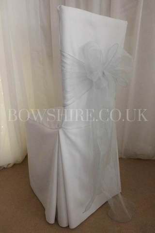 Light Blue Organza Sash for hire, sashes by Bows Hire