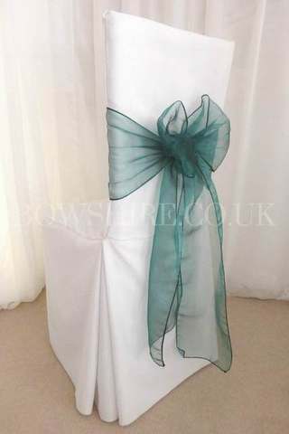 Emerald Green Organza Sash for hire, sashes by Bows Hire