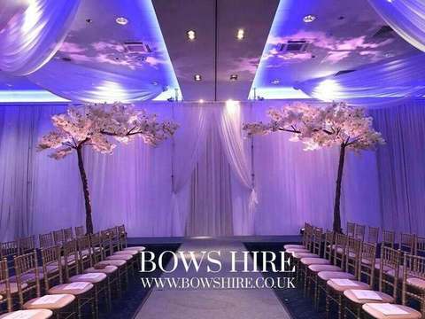 320cm Cream Blossom Canopy Trees for hire, trees by Bows Hire, photo 4