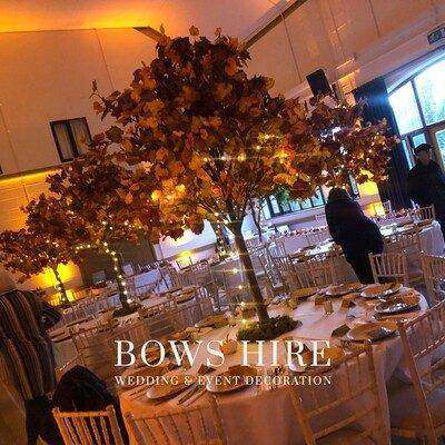 180cm Autumnal Tree for hire, centrepieces by Bows Hire, photo 2