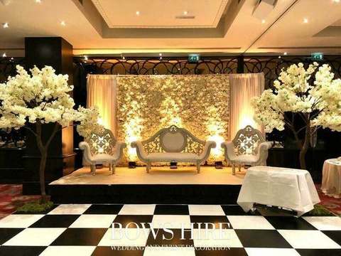 280cm Cream Blossom Trees for hire, trees by Bows Hire, photo 3
