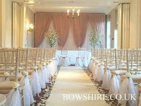 Mink Curtain Backdrop for hire, backdrops by Bows Hire, photo 2
