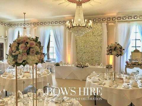 The Amelie Flower Wall for hire, backdrops by Bows Hire, photo 4