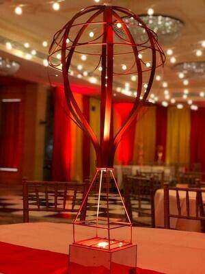 Gold Frame Balloon for hire by Bows Hire
