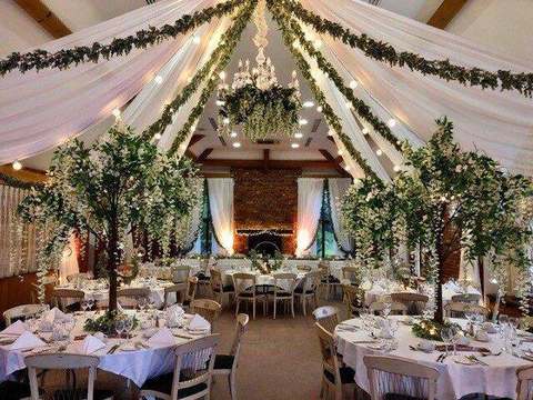 Eucalyptus Garland for hire, finishing touches by Bows Hire