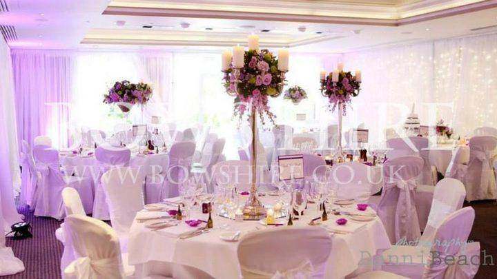 Alexander House wedding decoration by Bows Hire, photo 4