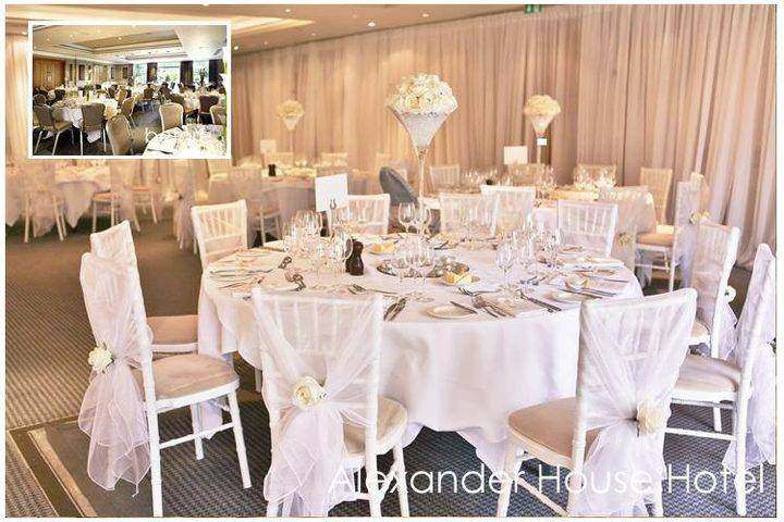 Alexander House wedding decoration by Bows Hire, photo 3