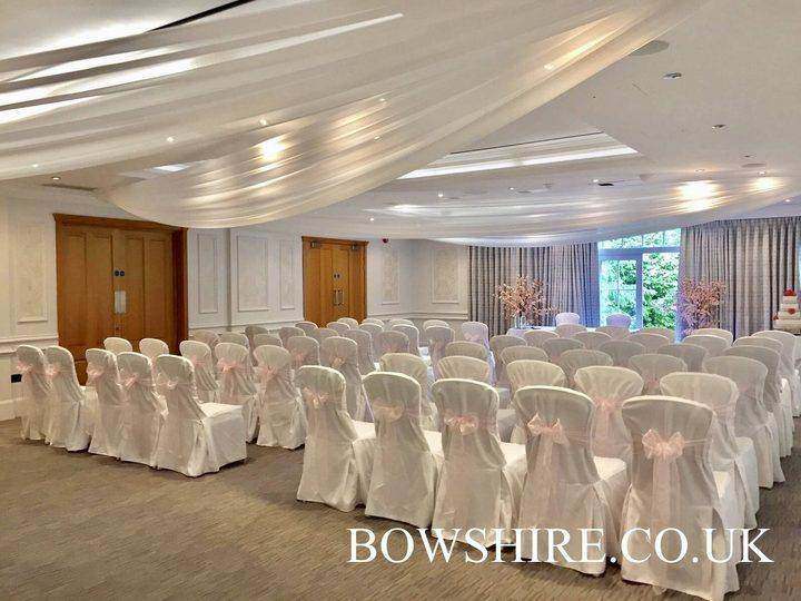 Alexander House wedding decoration by Bows Hire, photo 8