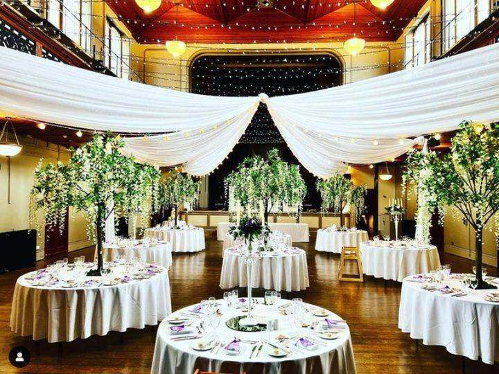 Salomons Estate wedding decoration by Bows Hire, photo 8