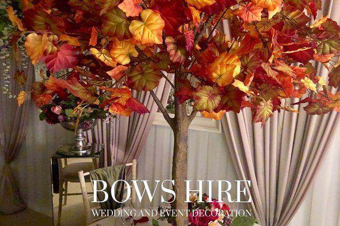 Bows Hire trees styling at a wedding or event, photo 102