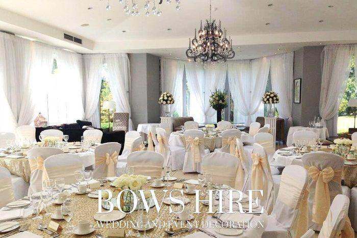 Bows Hire drapery styling at a wedding or event, photo 63