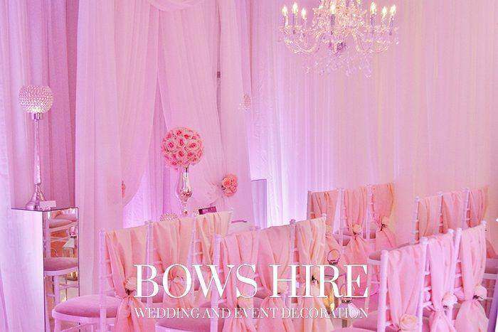 Bows Hire drapery styling at a wedding or event, photo 67