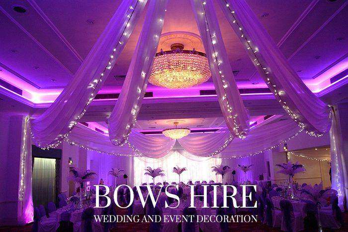 Bows Hire drapery styling at a wedding or event, photo 58