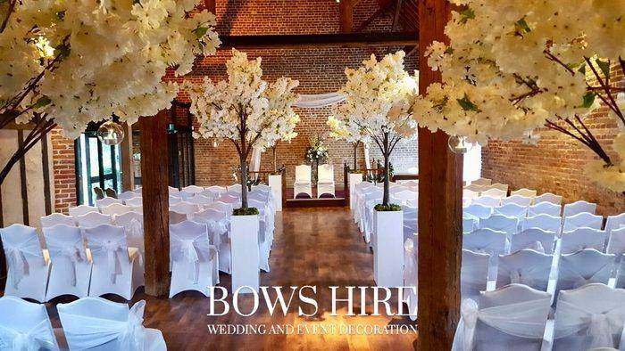 Bows Hire chair covers styling at a wedding or event, photo 26