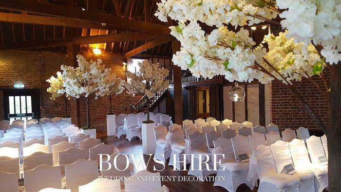 Bows Hire chair covers styling at a wedding or event, photo 28
