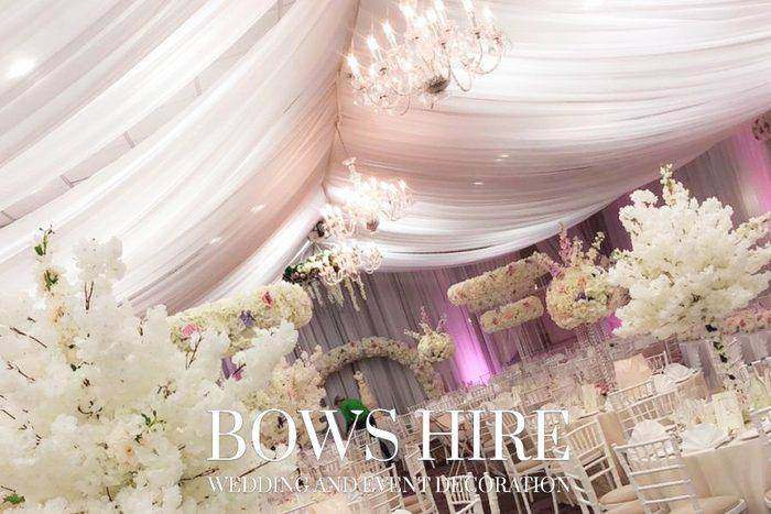 Bows Hire drapery styling at a wedding or event, photo 57