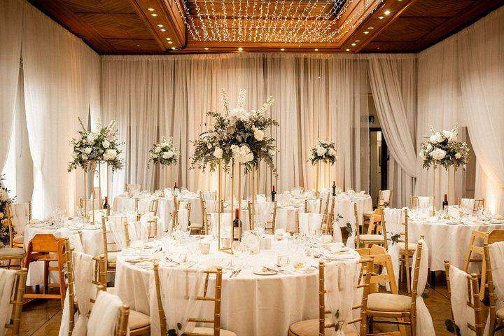 Salomons Estate wedding decoration by Bows Hire, photo 3
