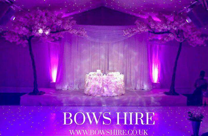Bows Hire backdrops styling at a wedding or event, photo 81
