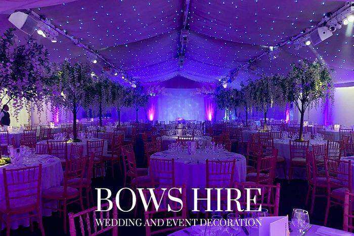 Bows Hire trees styling at a wedding or event, photo 101
