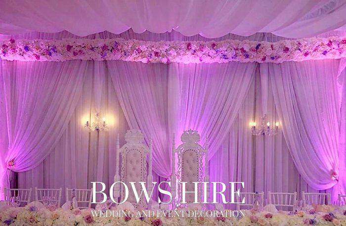 Bows Hire backdrops styling at a wedding or event, photo 78