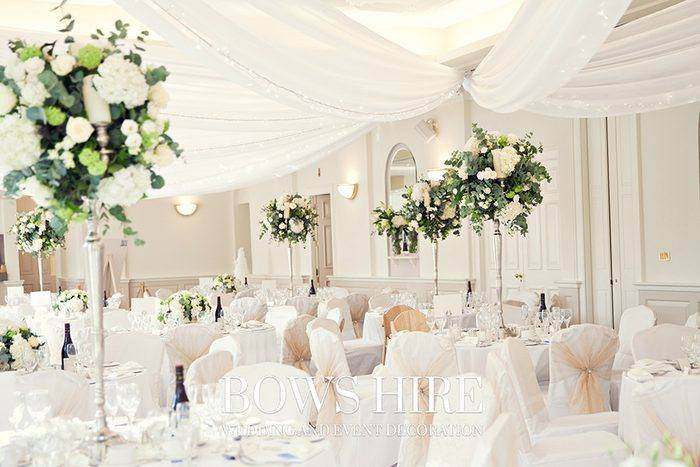 Bows Hire chair covers styling at a wedding or event, photo 14
