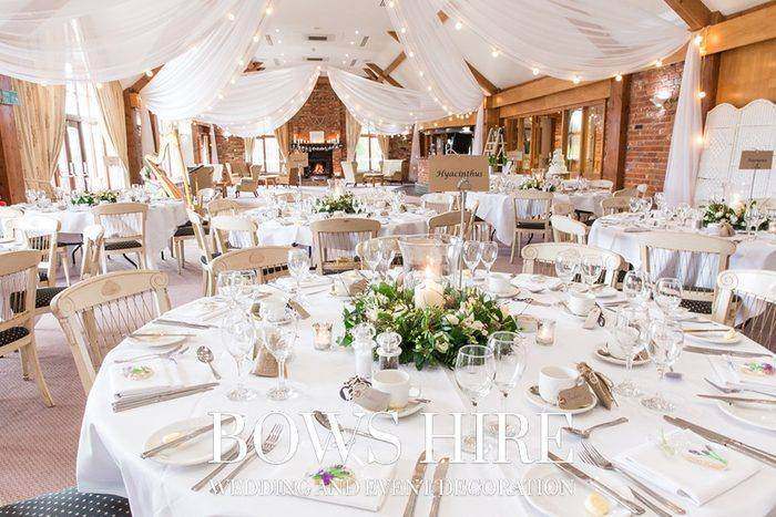 Bows Hire drapery styling at a wedding or event, photo 54
