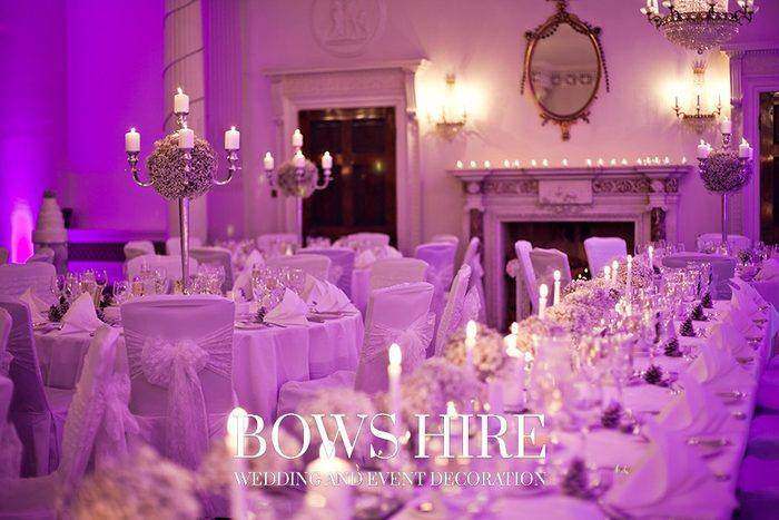 Bows Hire chair covers styling at a wedding or event, photo 18
