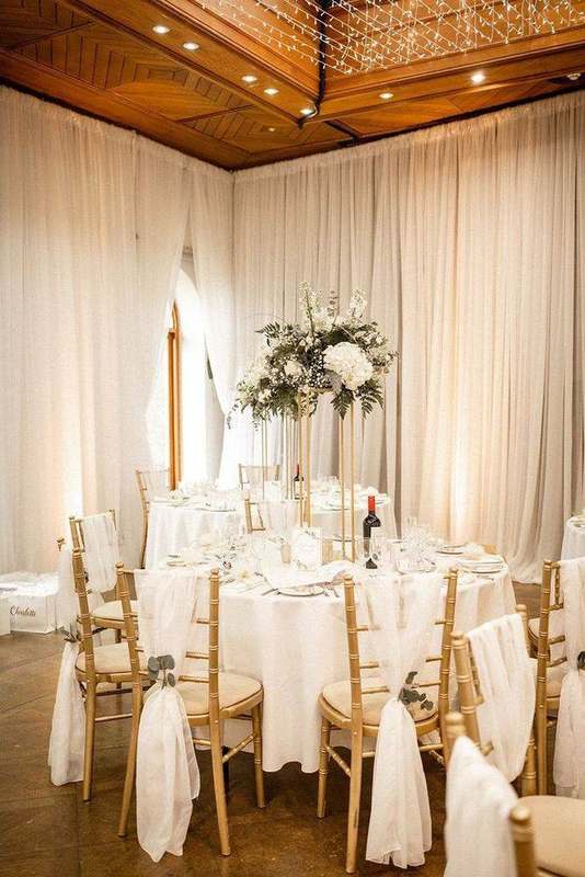 Salomons Estate wedding decoration by Bows Hire, photo 2